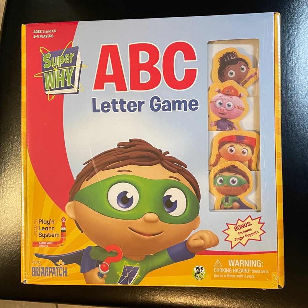 SUPER WHY - ABC Letter Game
